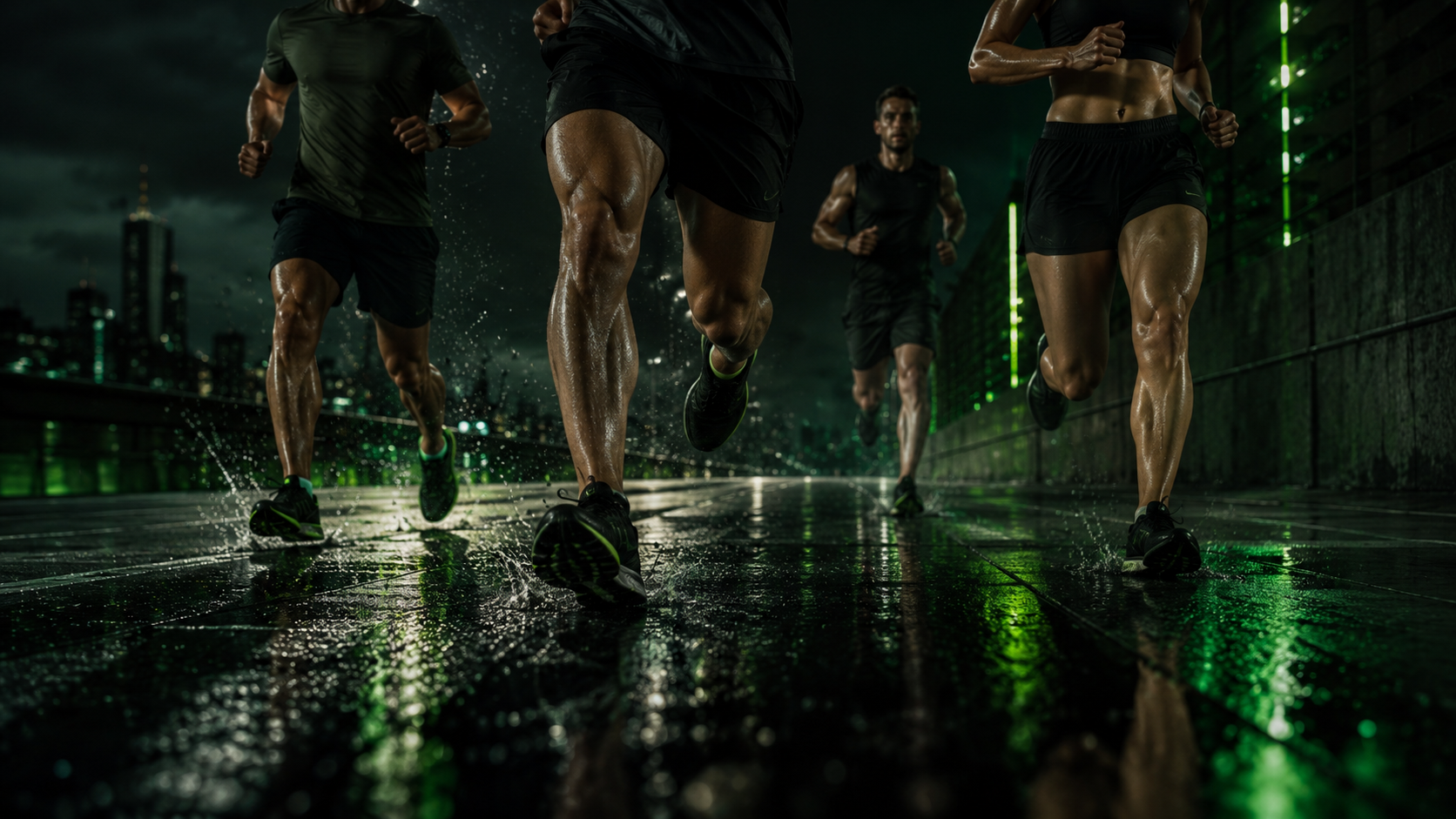 By runner